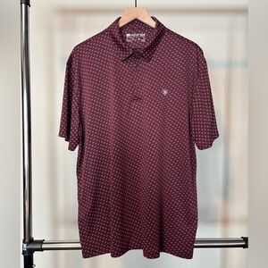 Ariat TEK Horseshoe Polo Tee